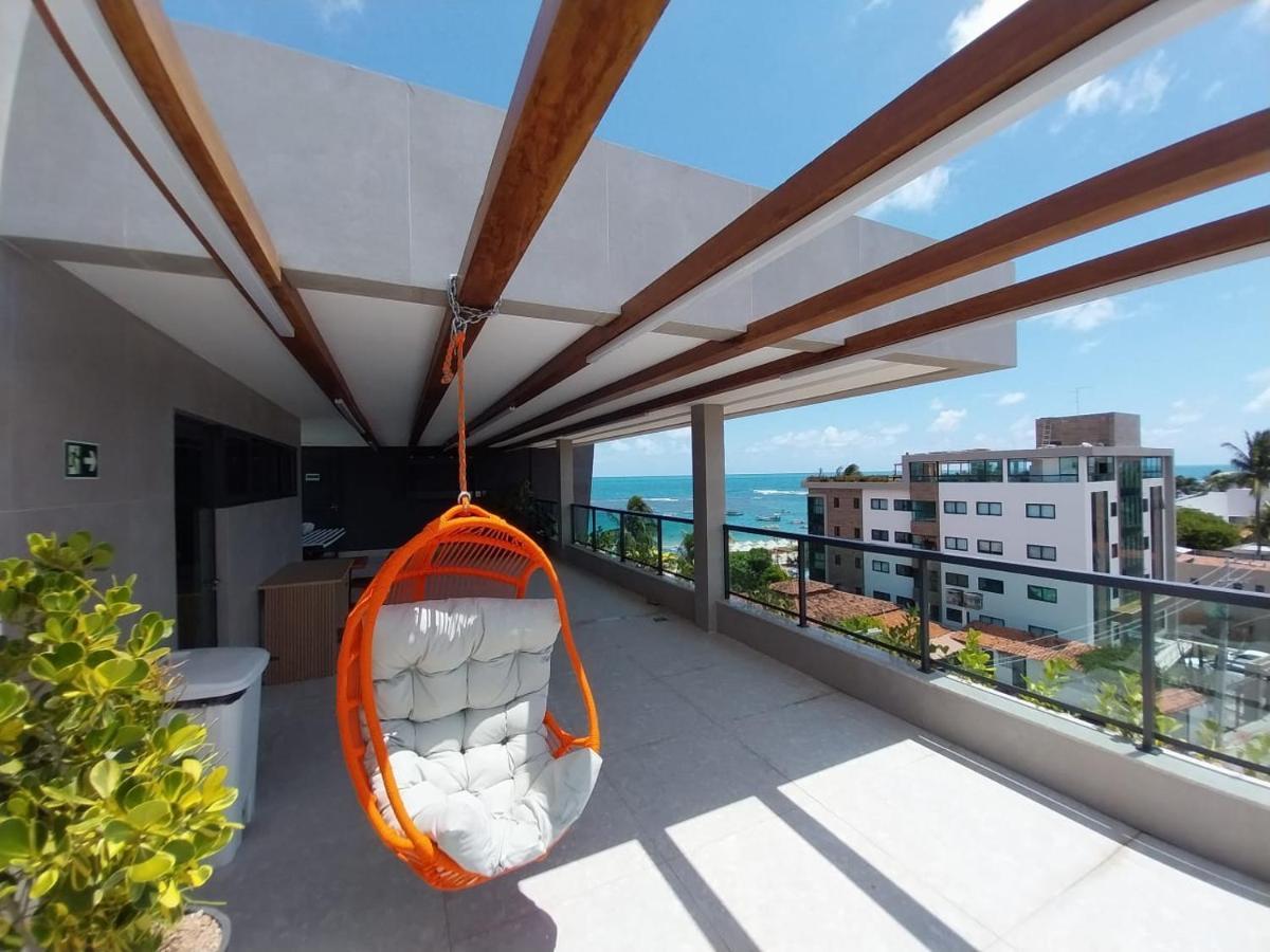 Mykonos Luxo Beira Mar Apartment Porto de Galinhas Bagian luar foto