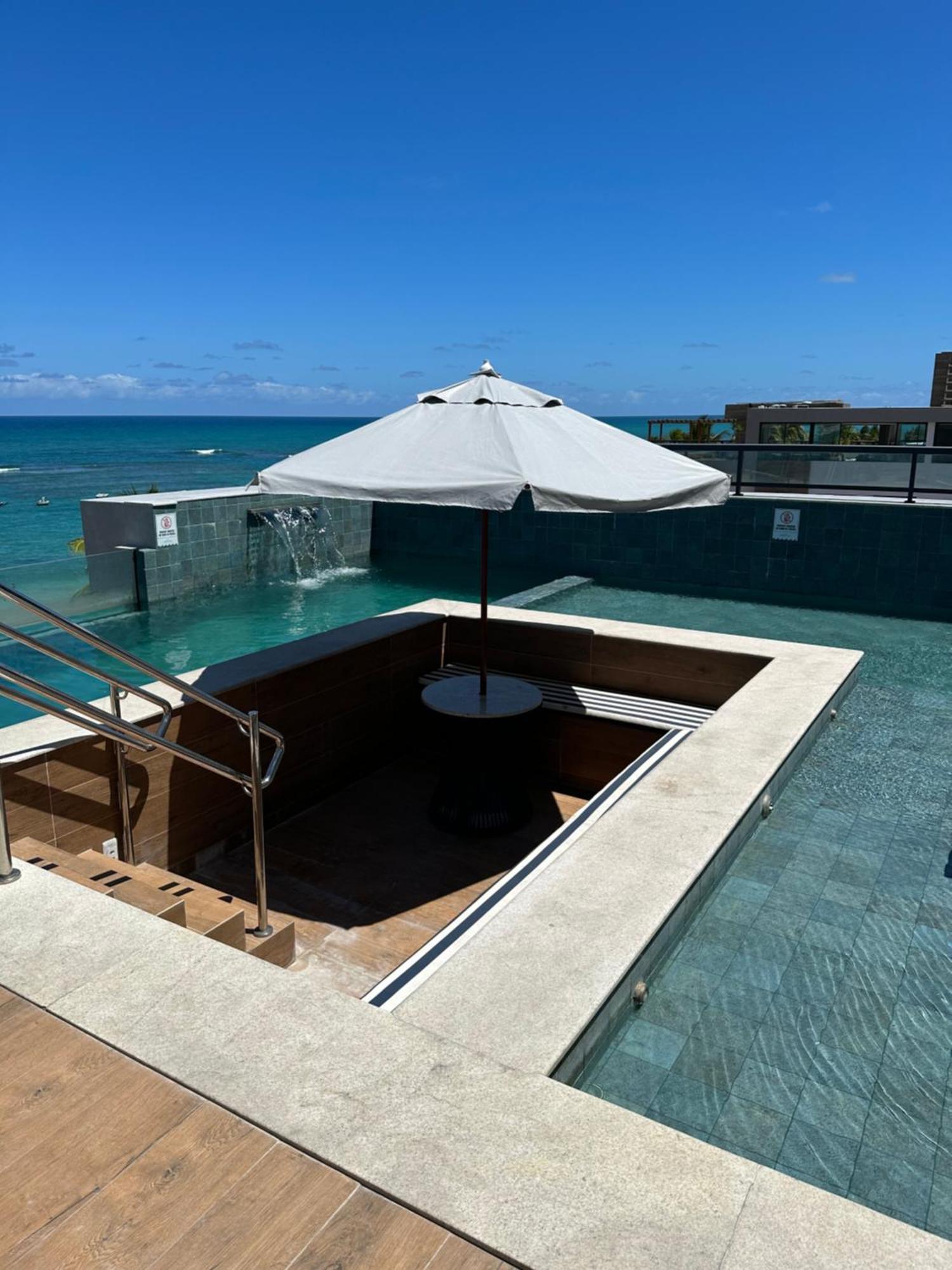 Mykonos Luxo Beira Mar Apartment Porto de Galinhas Bagian luar foto